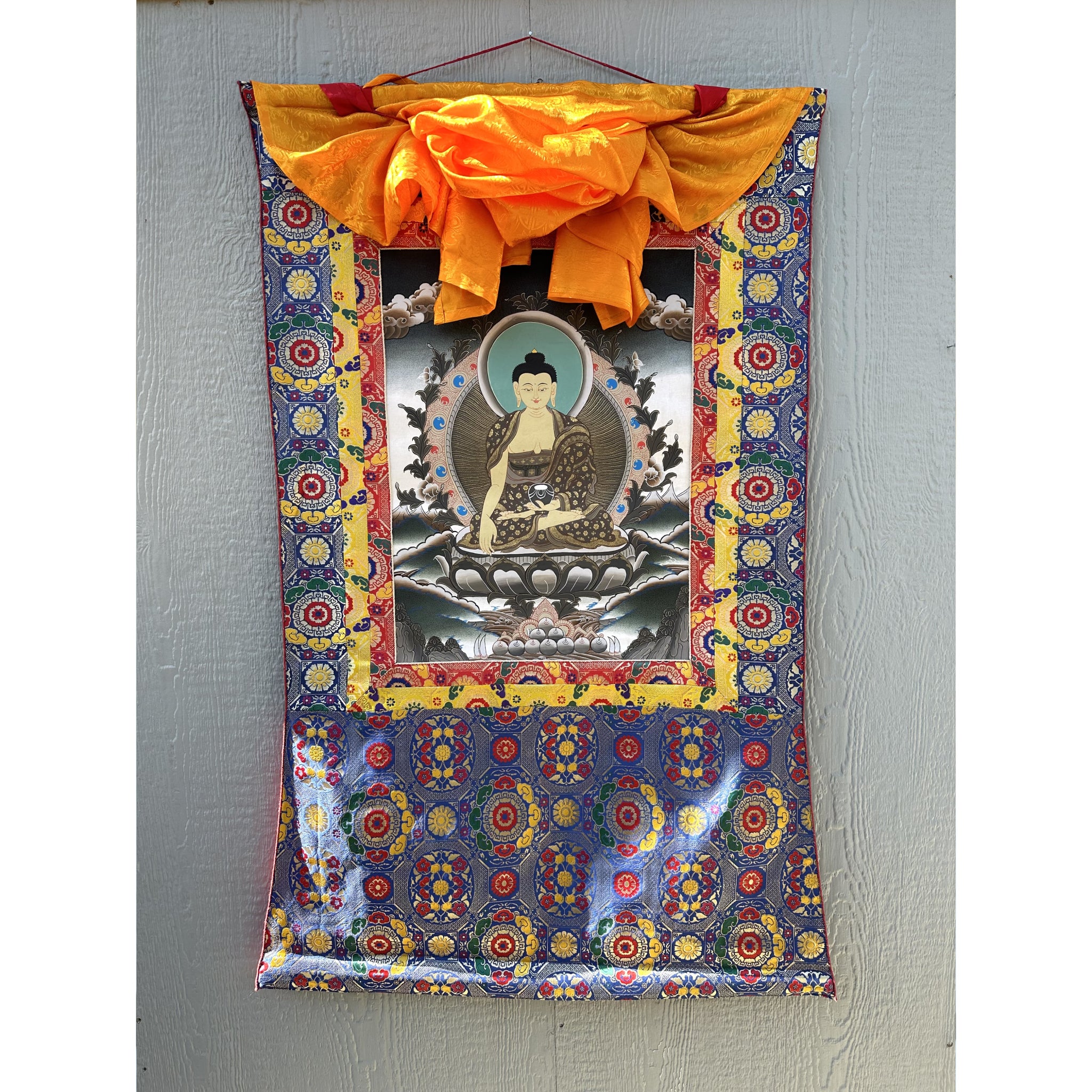 Shakyamuni Buddha Thangka Handpainted