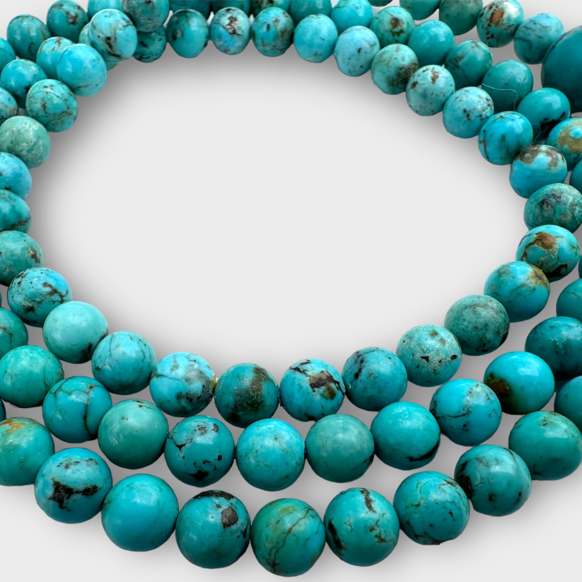 Natural Stone Turquoise Mala