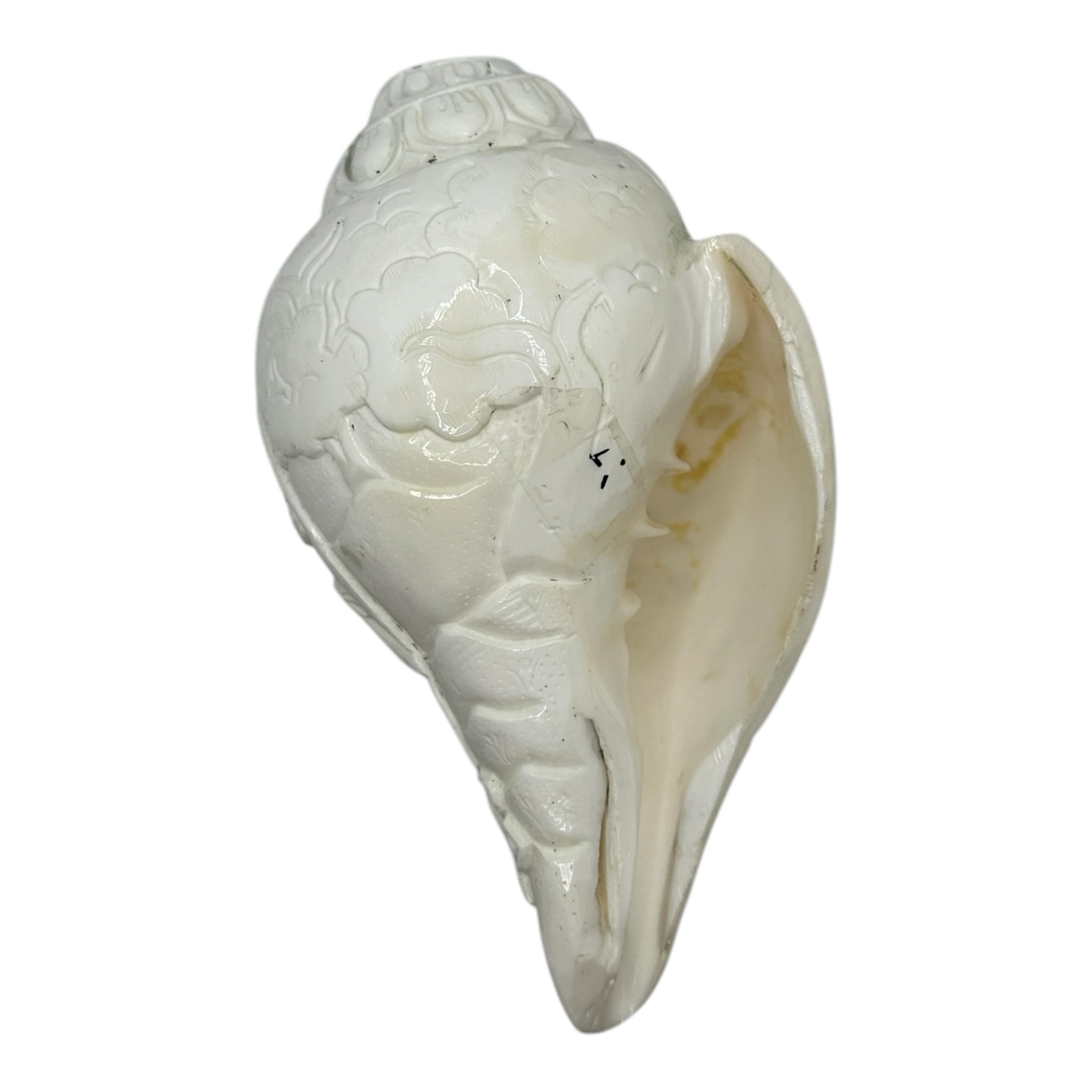 Hand Carved Ganesh Conch