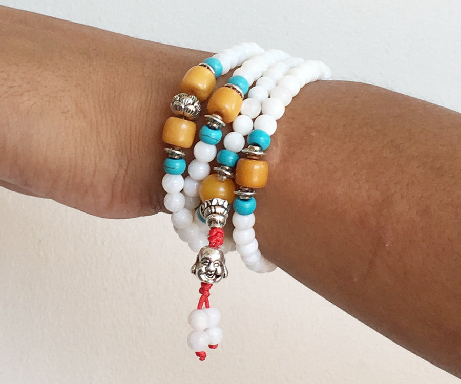 Gemstones Wrist Mala - Tibet Arts & Healing