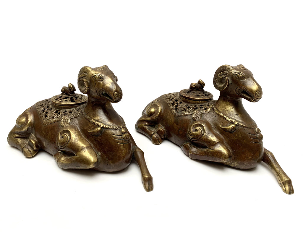 LUCKY SHEEP INCENSE BURNERS
