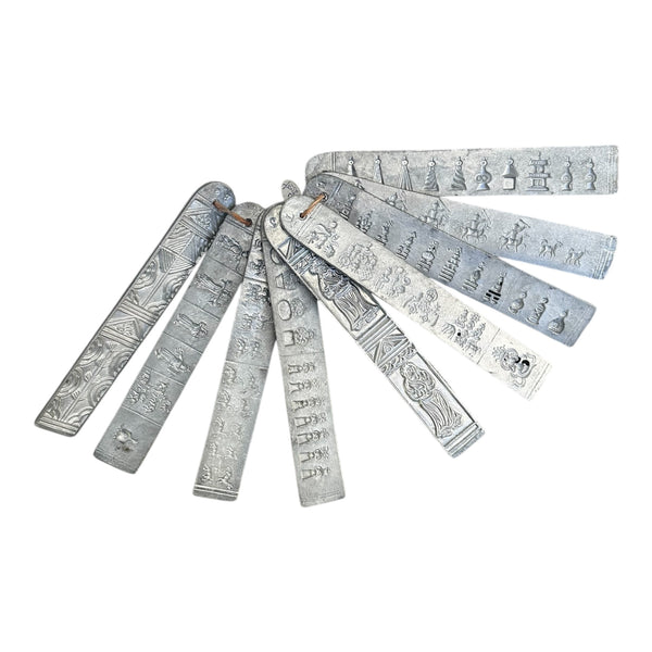 Tibetan Buddhist Tsa tsa Mould (9pcs set) - Tibet Arts & Healing