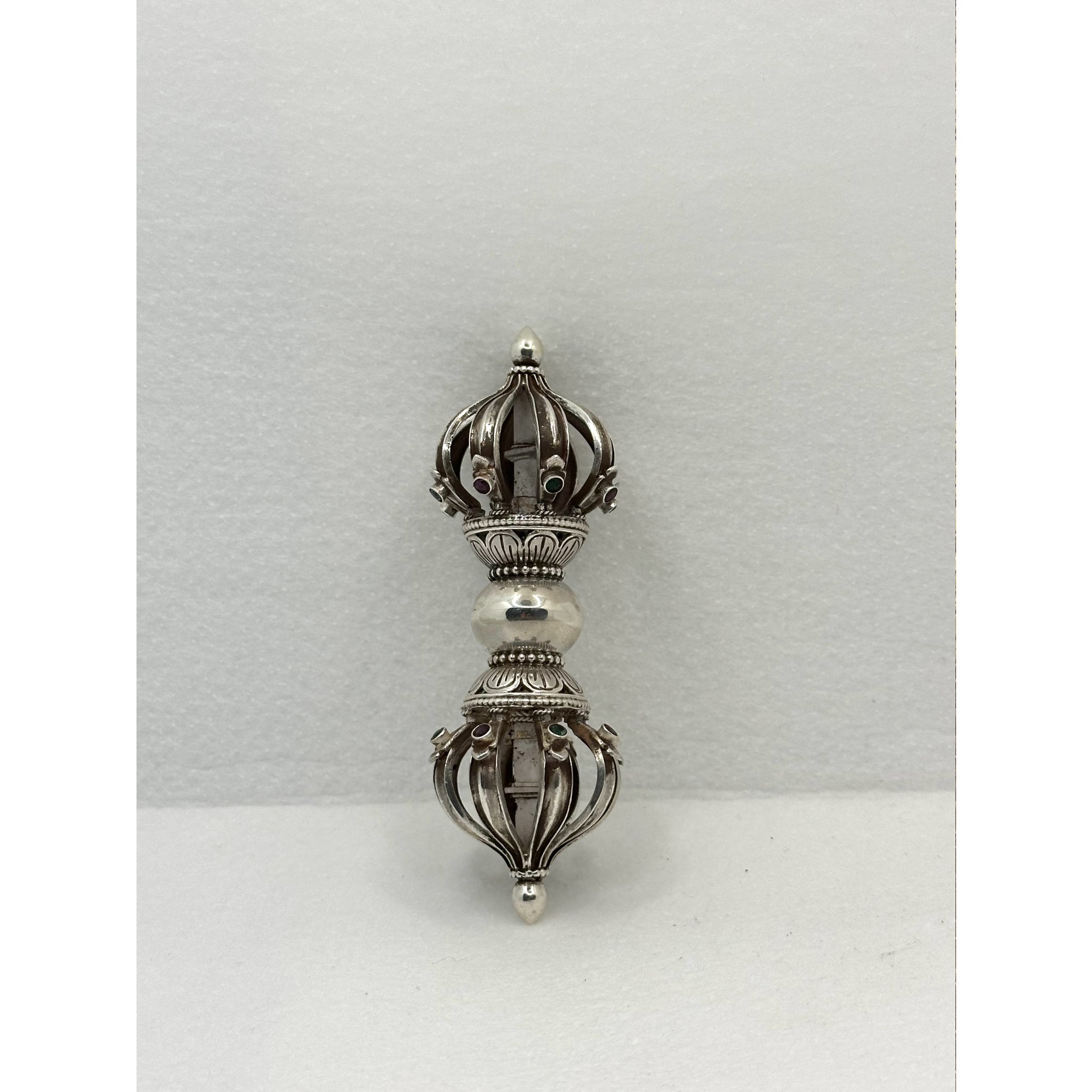 Nine Prone Silver Bell and Vajra
