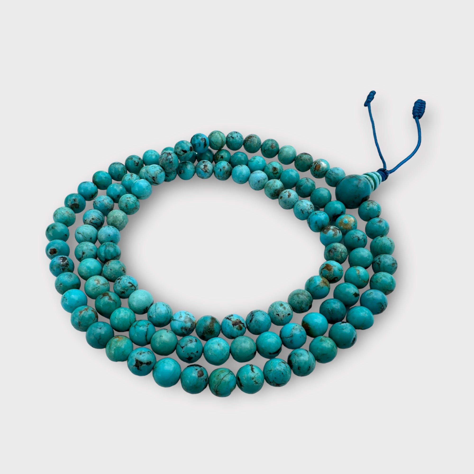 Natural Stone Turquoise Mala