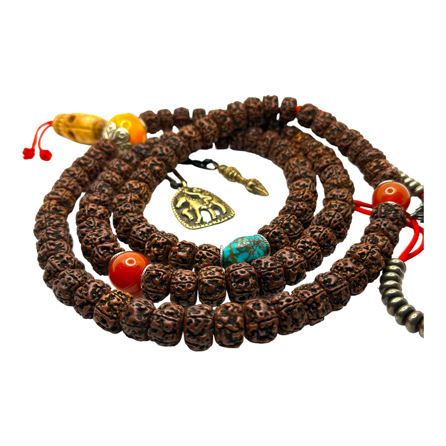 Old Rudraksha Mala