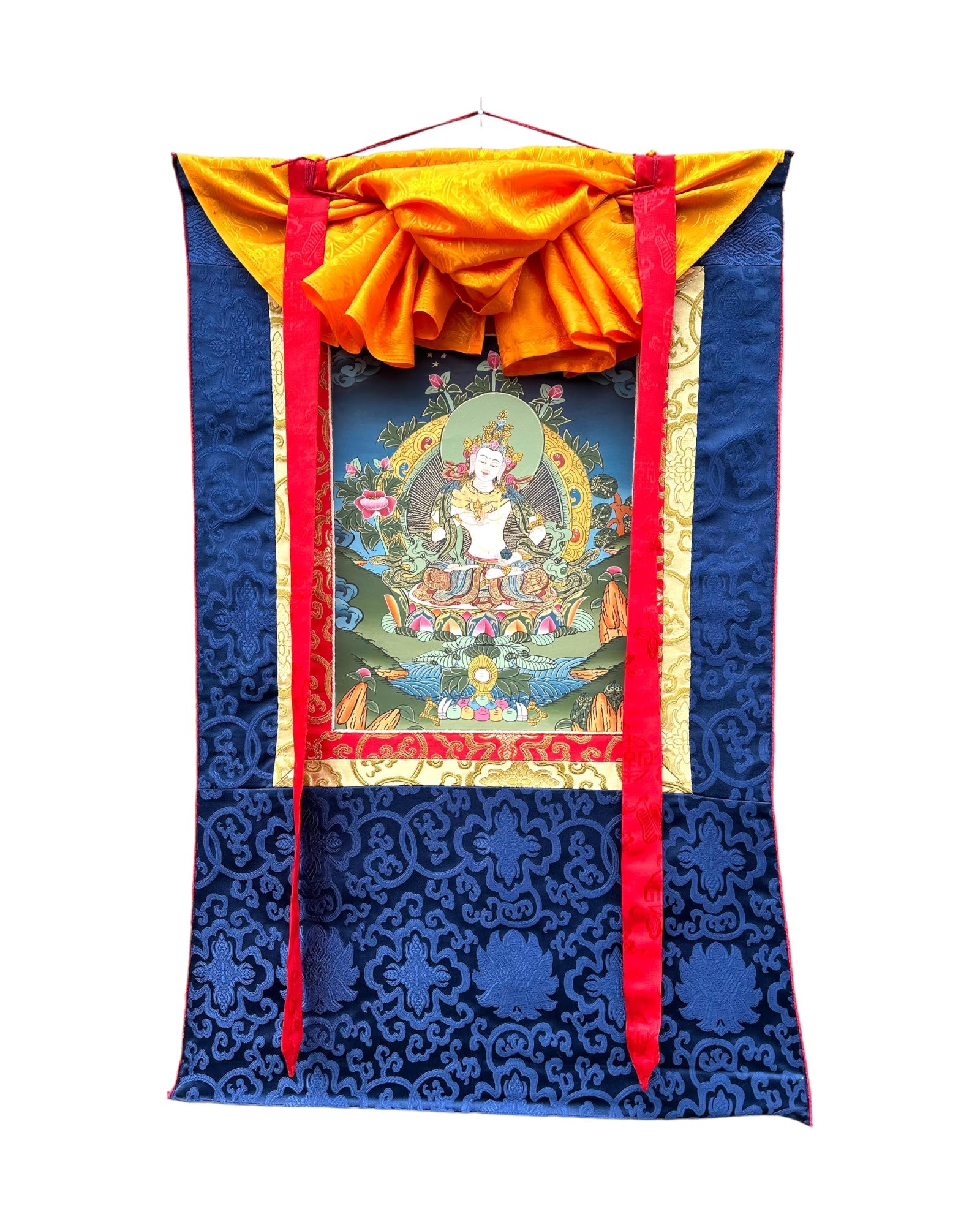 Amitayus old Thangka for Longevity