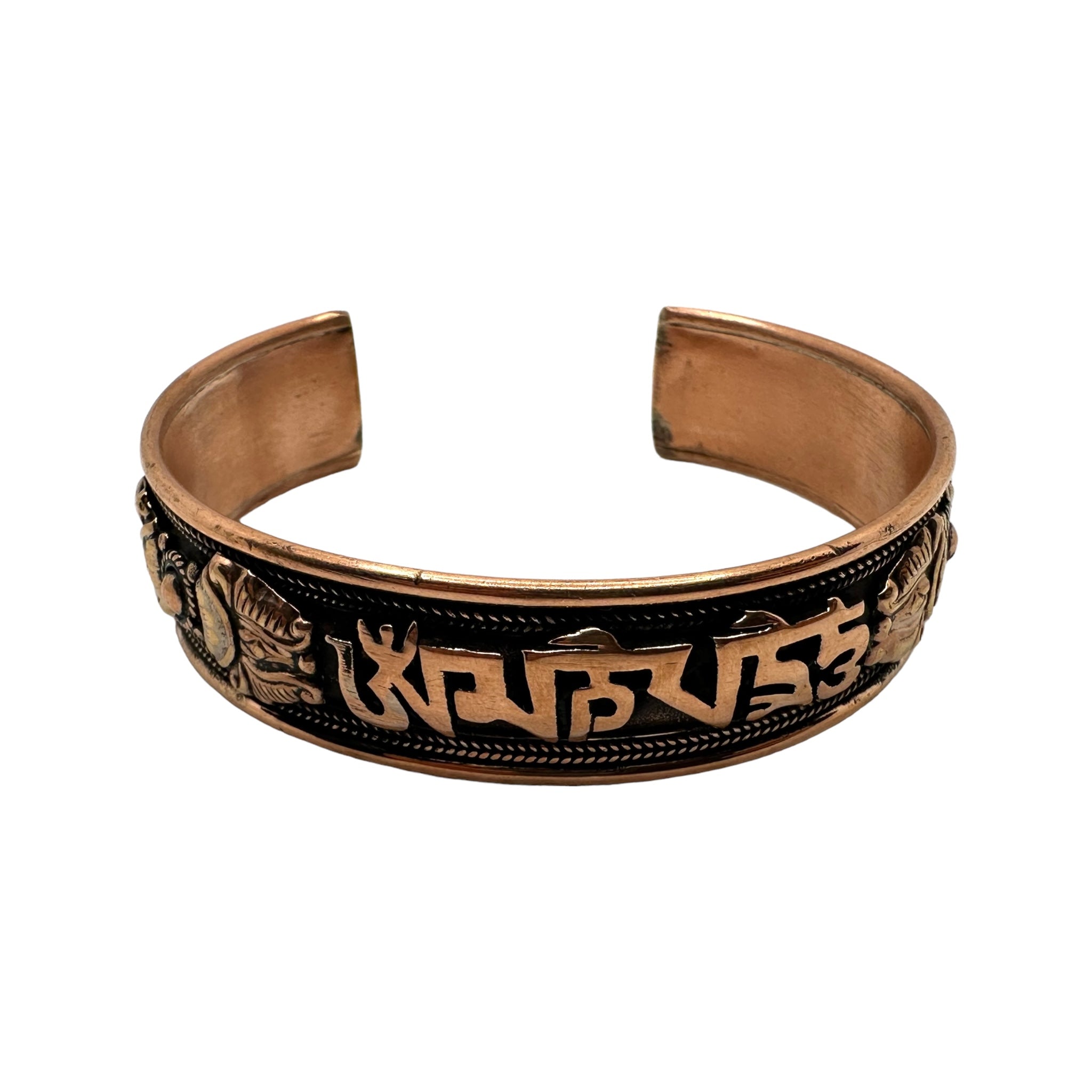 Copper Om Bracelet