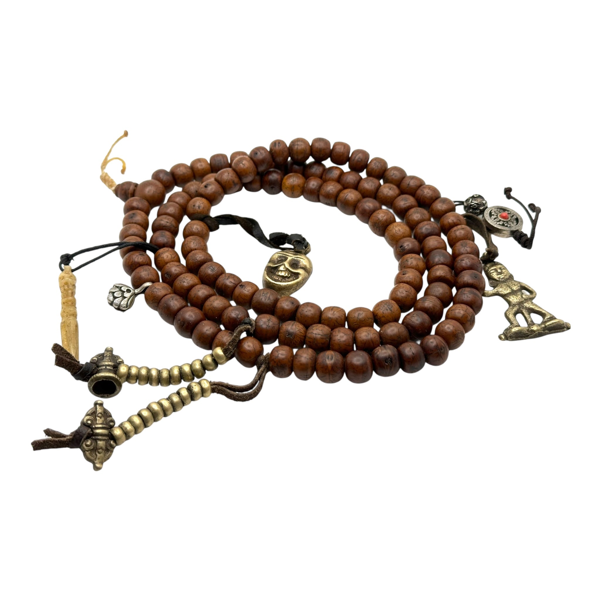 Old Bodhi Seed Mala