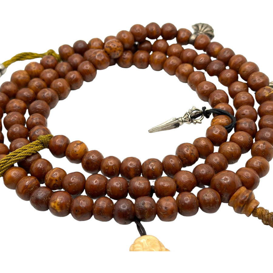 Old Bodhi Seed Mala
