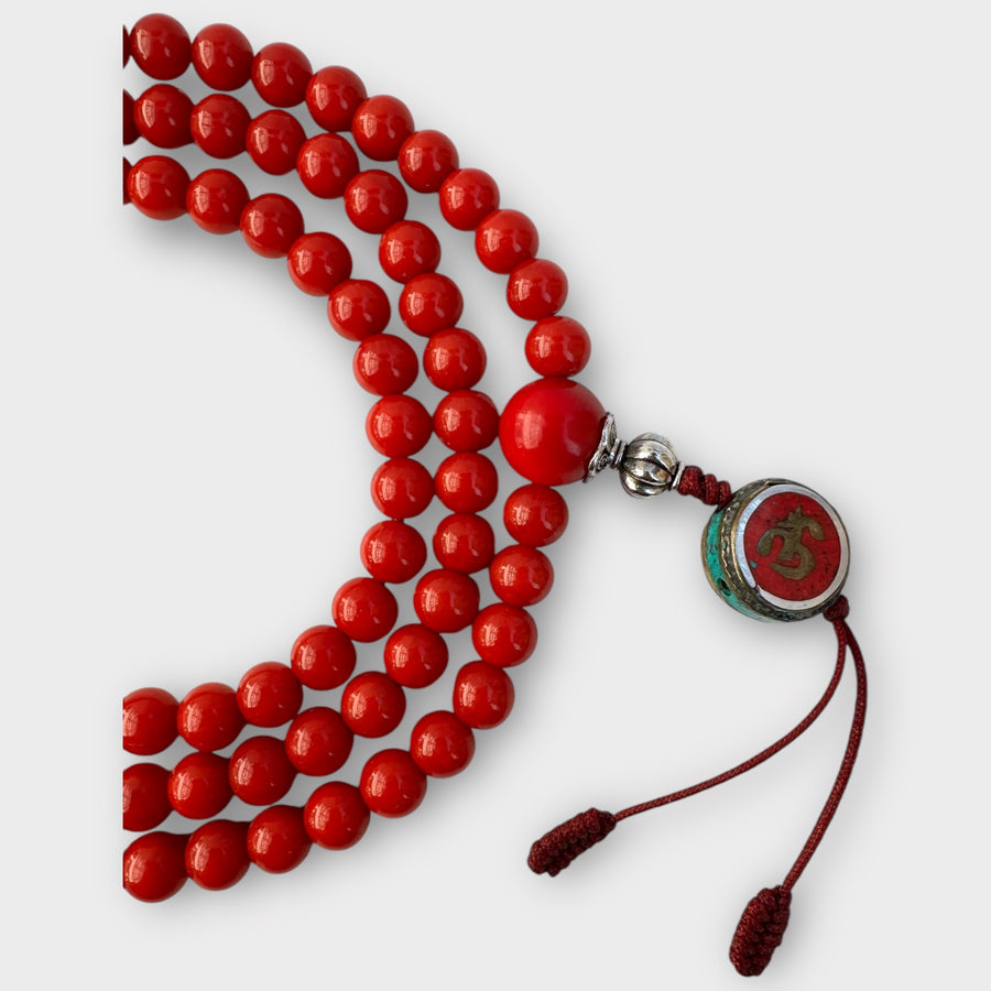 Bamboo Coral Mala