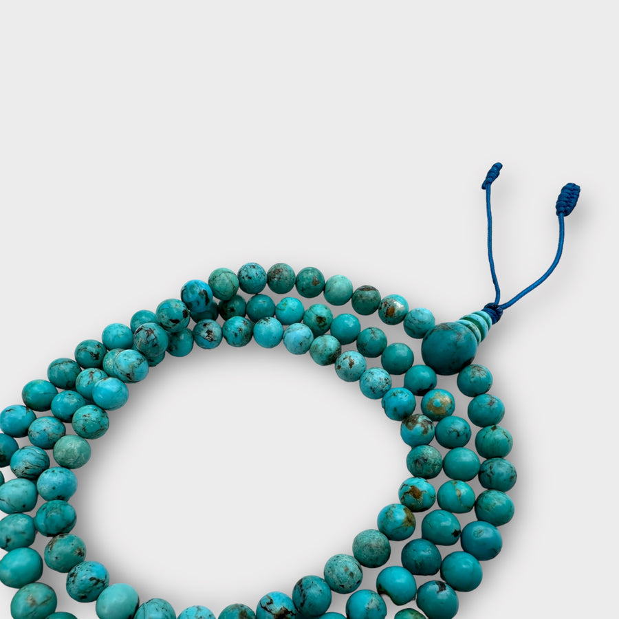 Natural Stone Turquoise Mala