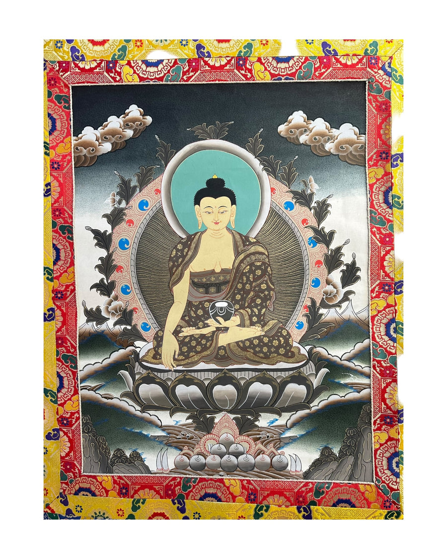 Shakyamuni Buddha Thangka Handpainted