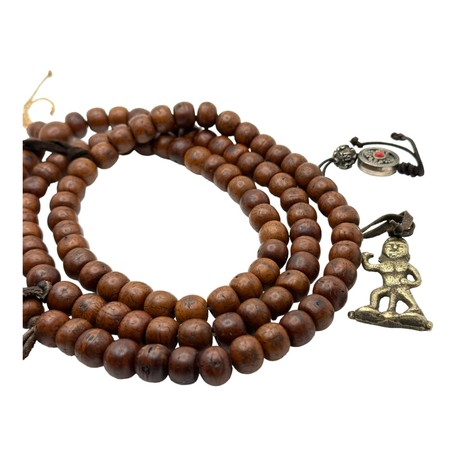 Old Bodhi Seed Mala