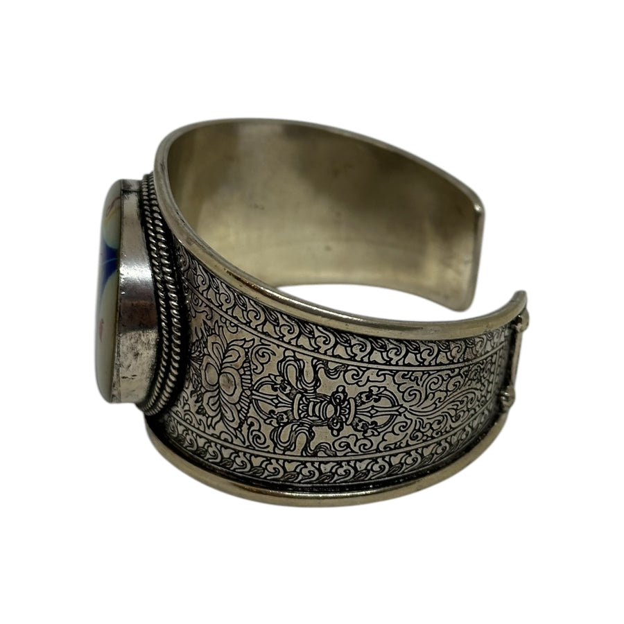 Avalokiteshvara love and compassion cuff bracelet