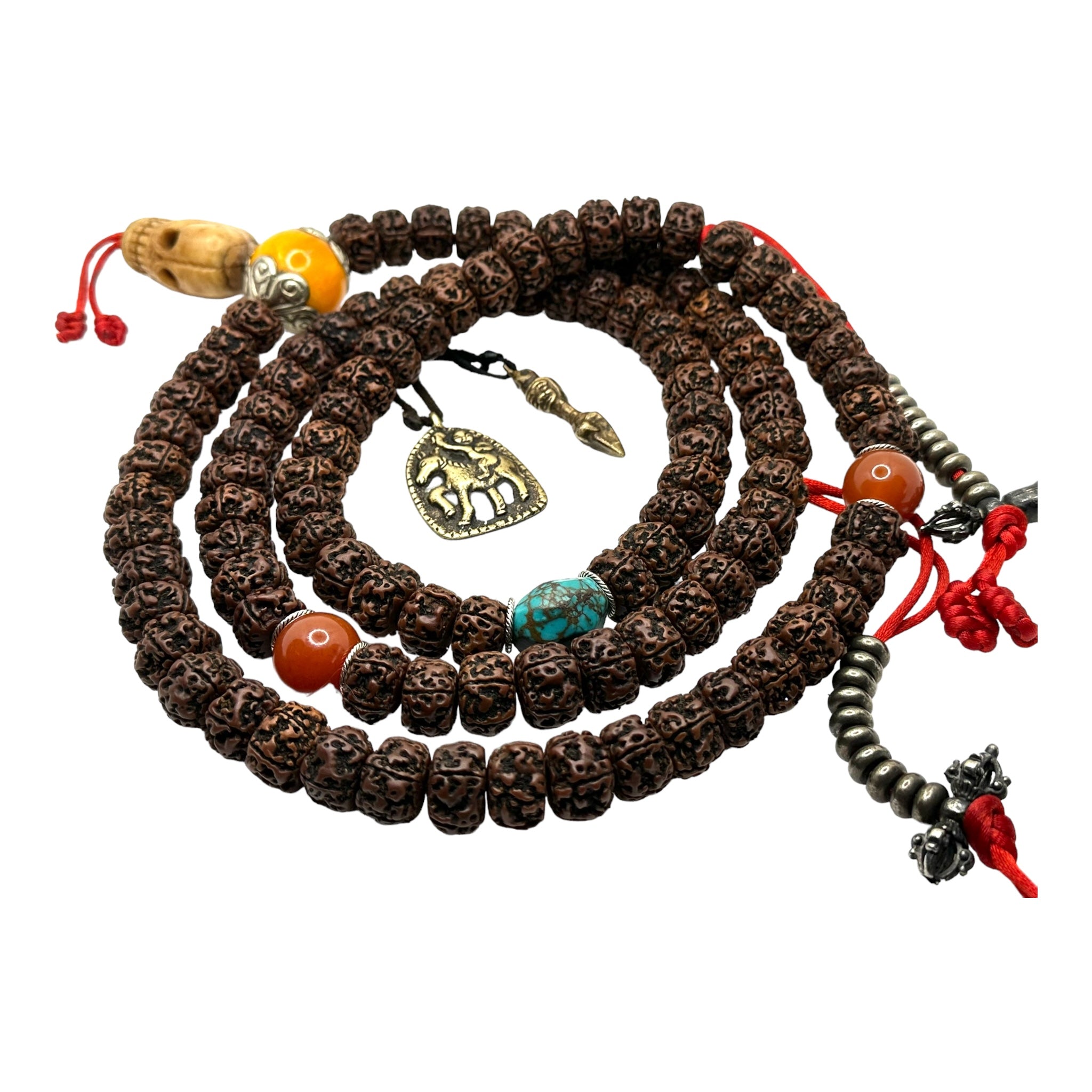 Old Rudraksha Mala