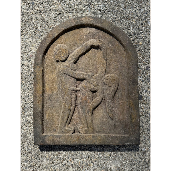 Vintage Hand-Carved Kama Sutra Pose On Wooden Block - Tibet Arts & Healing