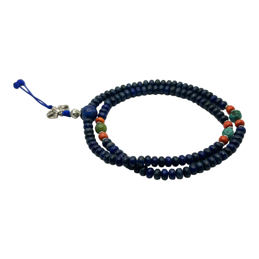 Old Lapis Lazuli Mala