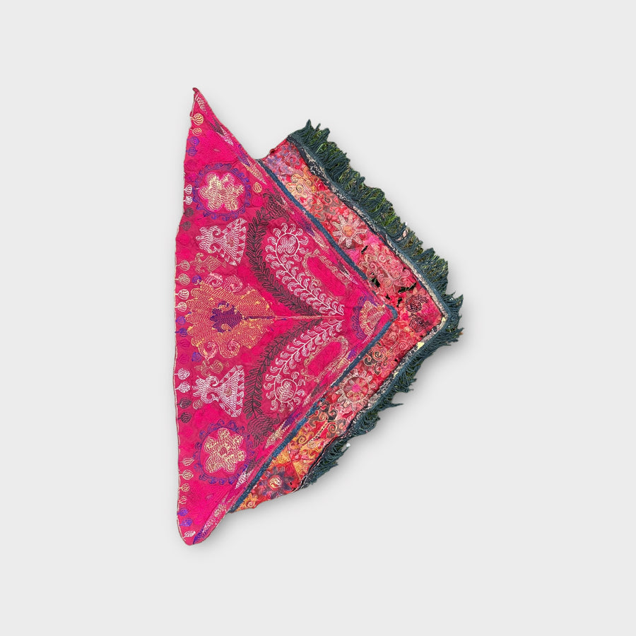 Old Hand Knitted rare Fabric