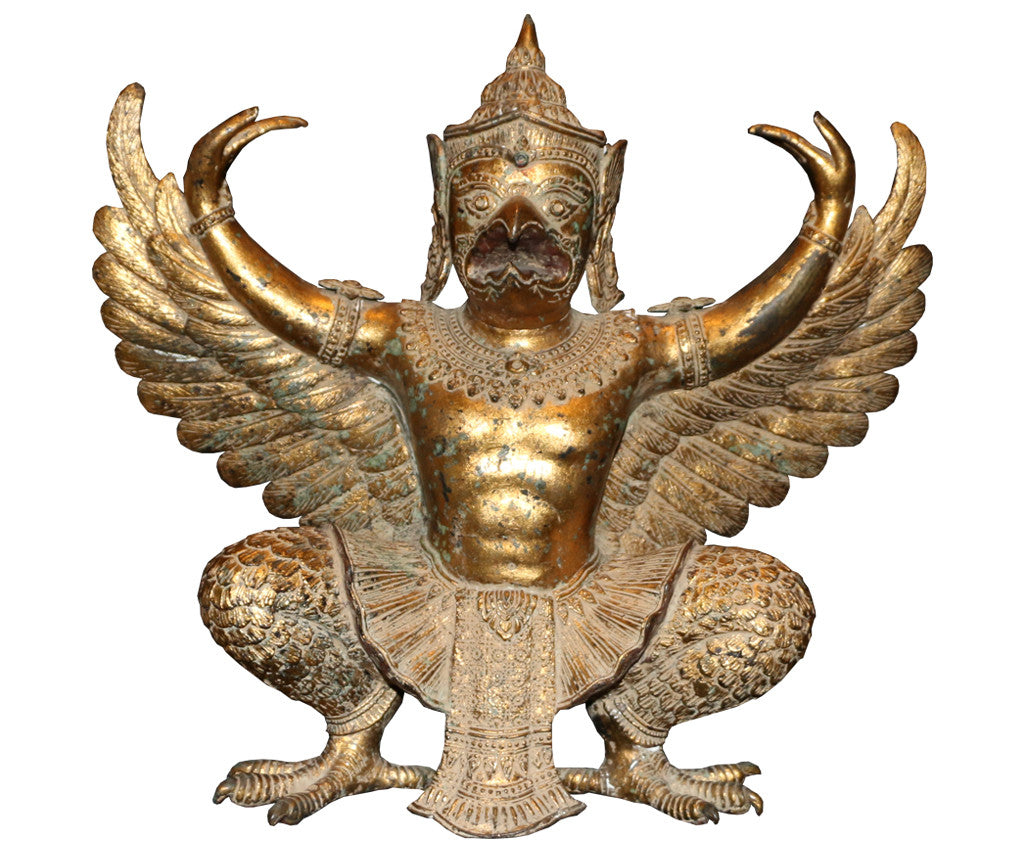 Bronze Thai Garuda Statue - Tibet Arts & Healing