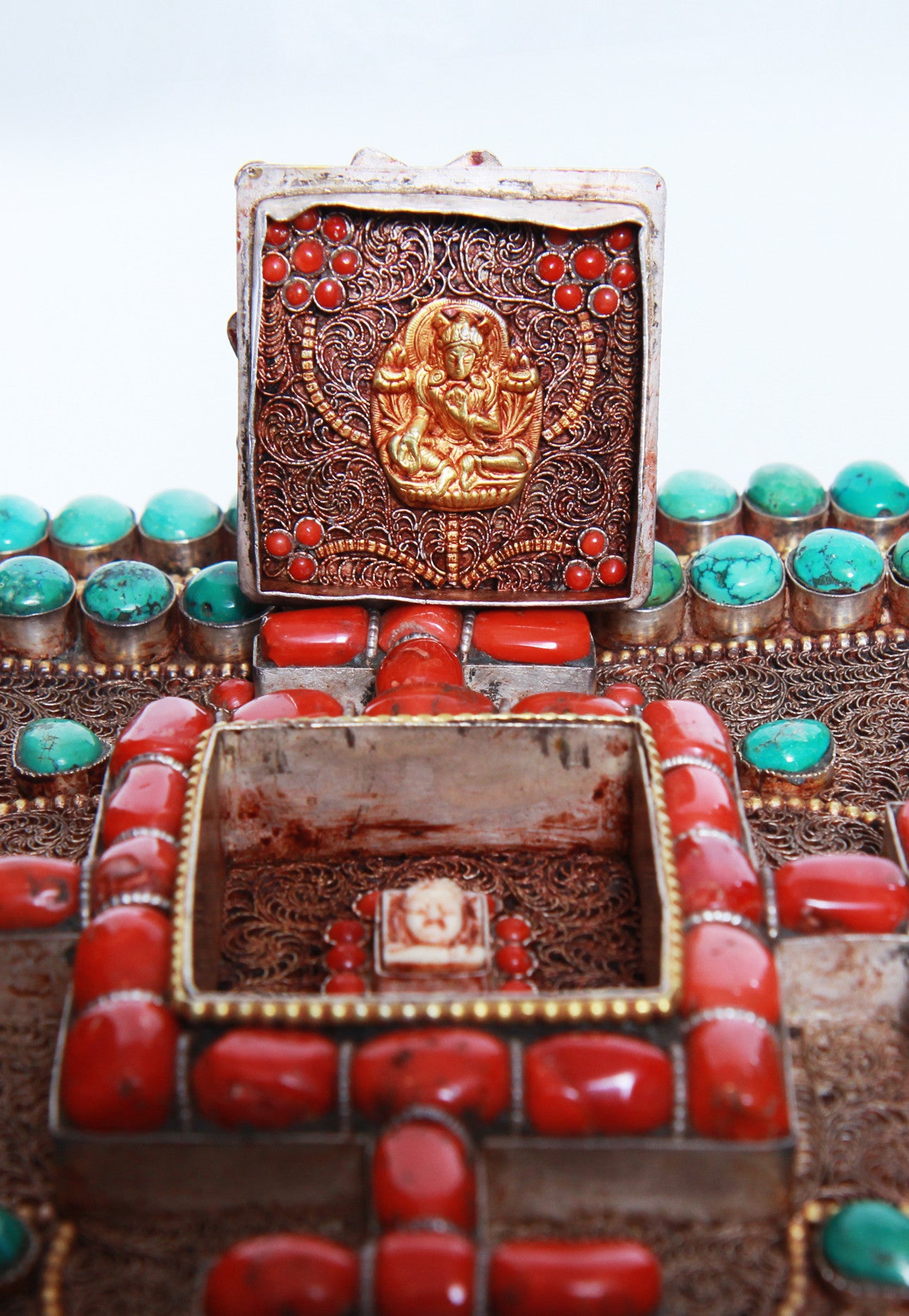Green Tara Healing Chest Box - Tibet Arts & Healing