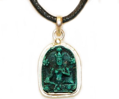 Green tara sales necklace