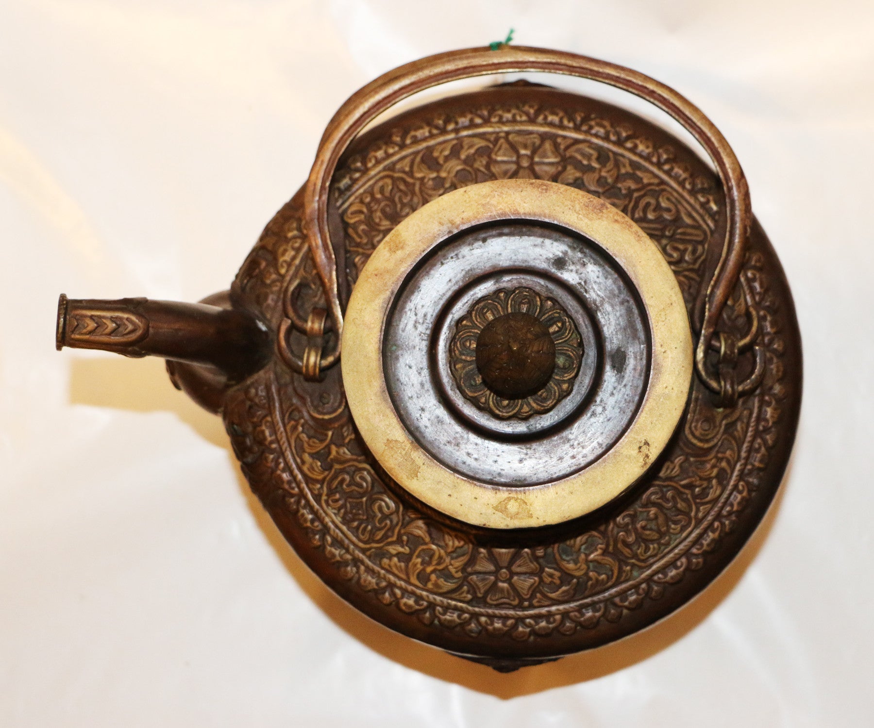 Hand Carved Copper Bhumpa 2 - Tibet Arts & Healing