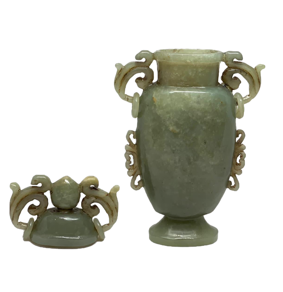 Antique Chinese Jade Bottle