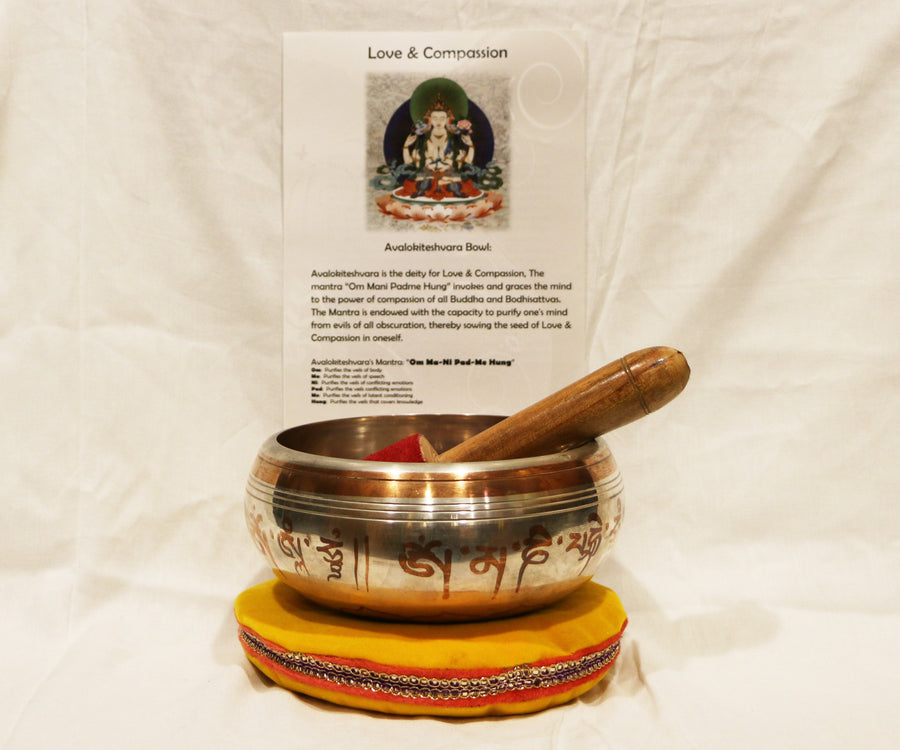 (LOVE & COMPASSION) SINGING BOWL