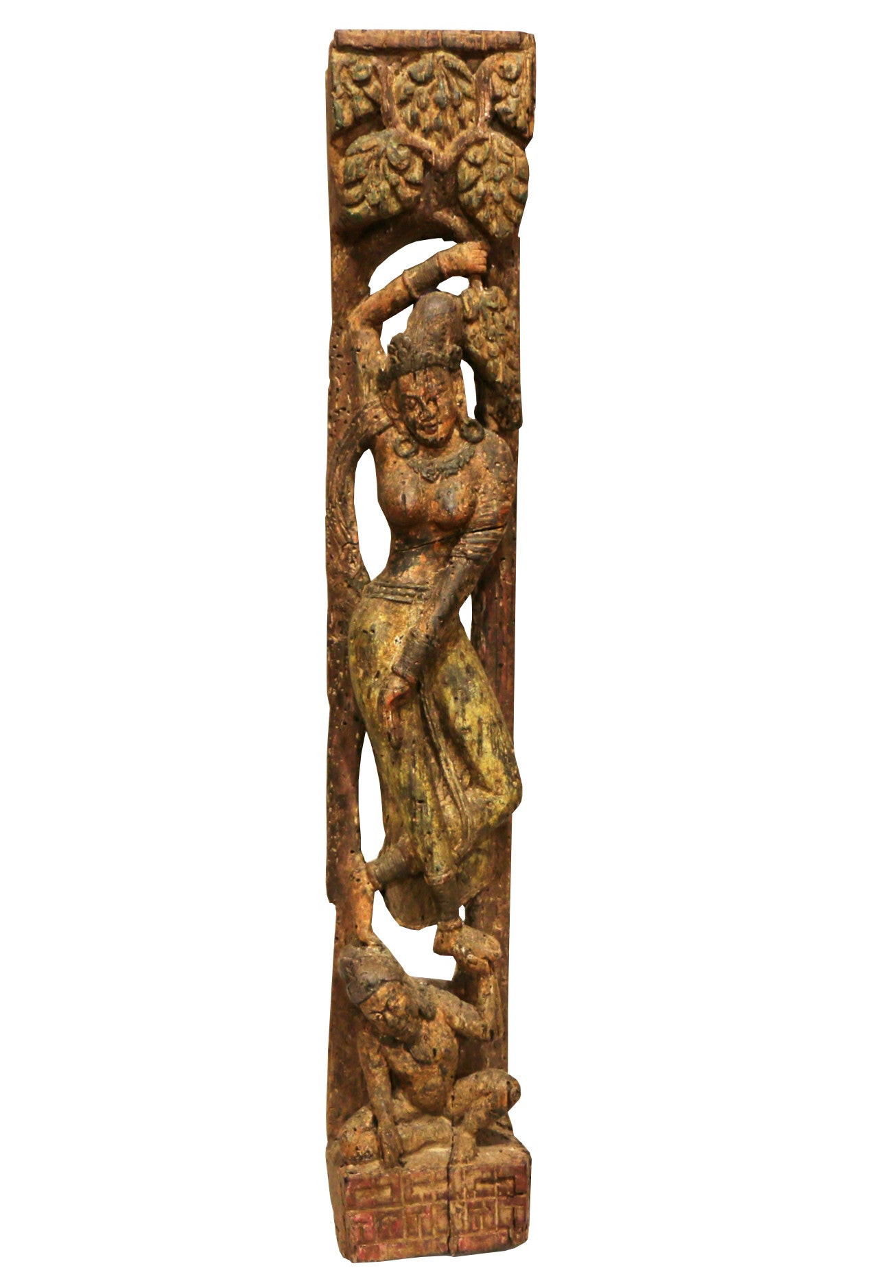 Mayadevi Wooden statue - Tibet Arts & Healing