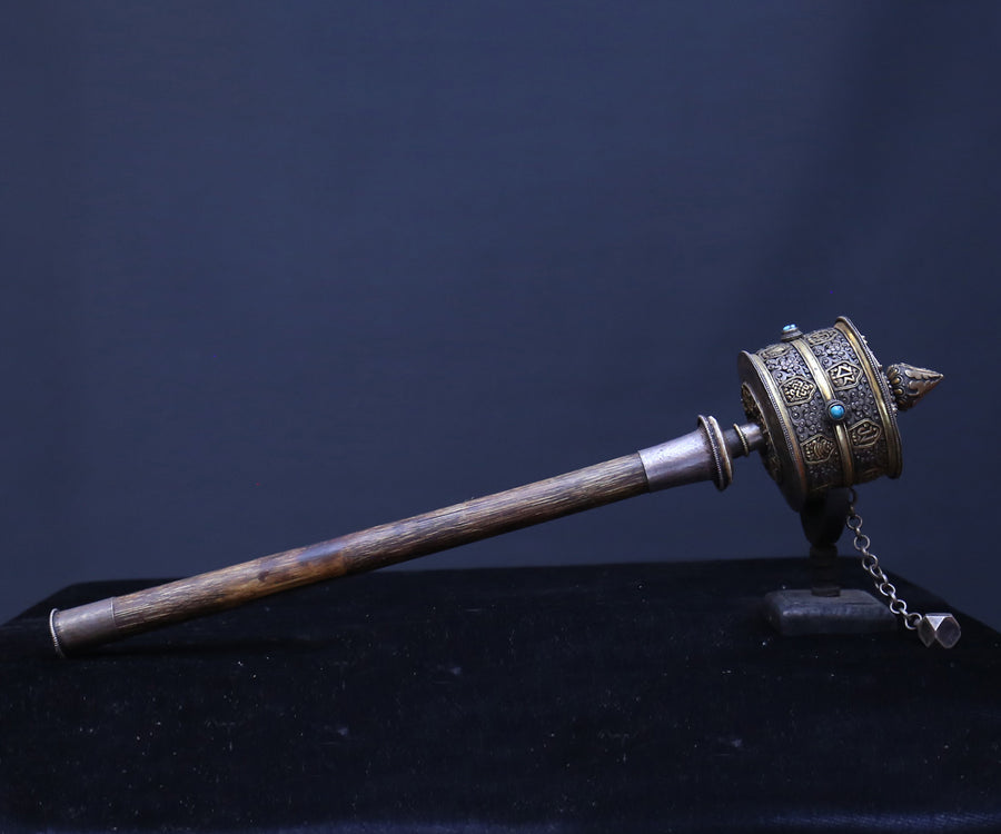 Old Tibetan Prayer Wheel - Tibet Arts & Healing