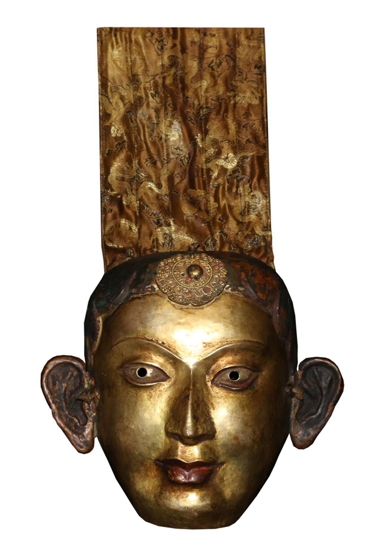 Old Tibetan Ceremonial Mask - Tibet Arts & Healing