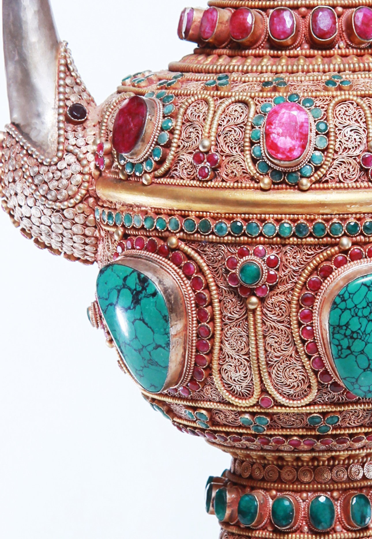 Royal Kettle Solid Silver - Tibet Arts & Healing