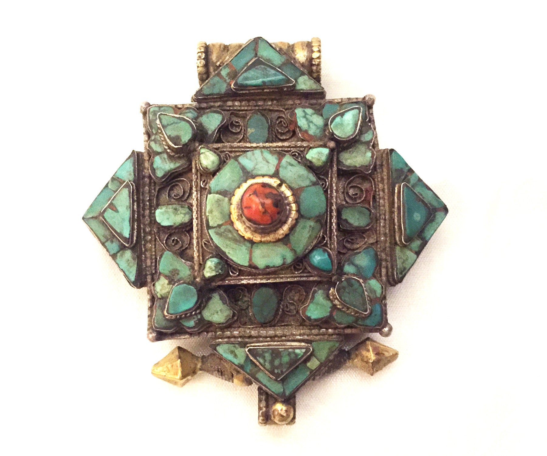 Tribal Tibetan Amulet Necklace (Gau) - Tibet Arts & Healing
