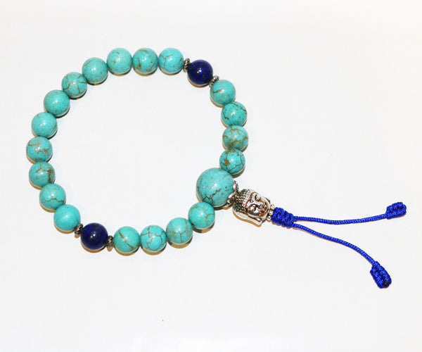 Turquoise Stone Wrist Mala story reference