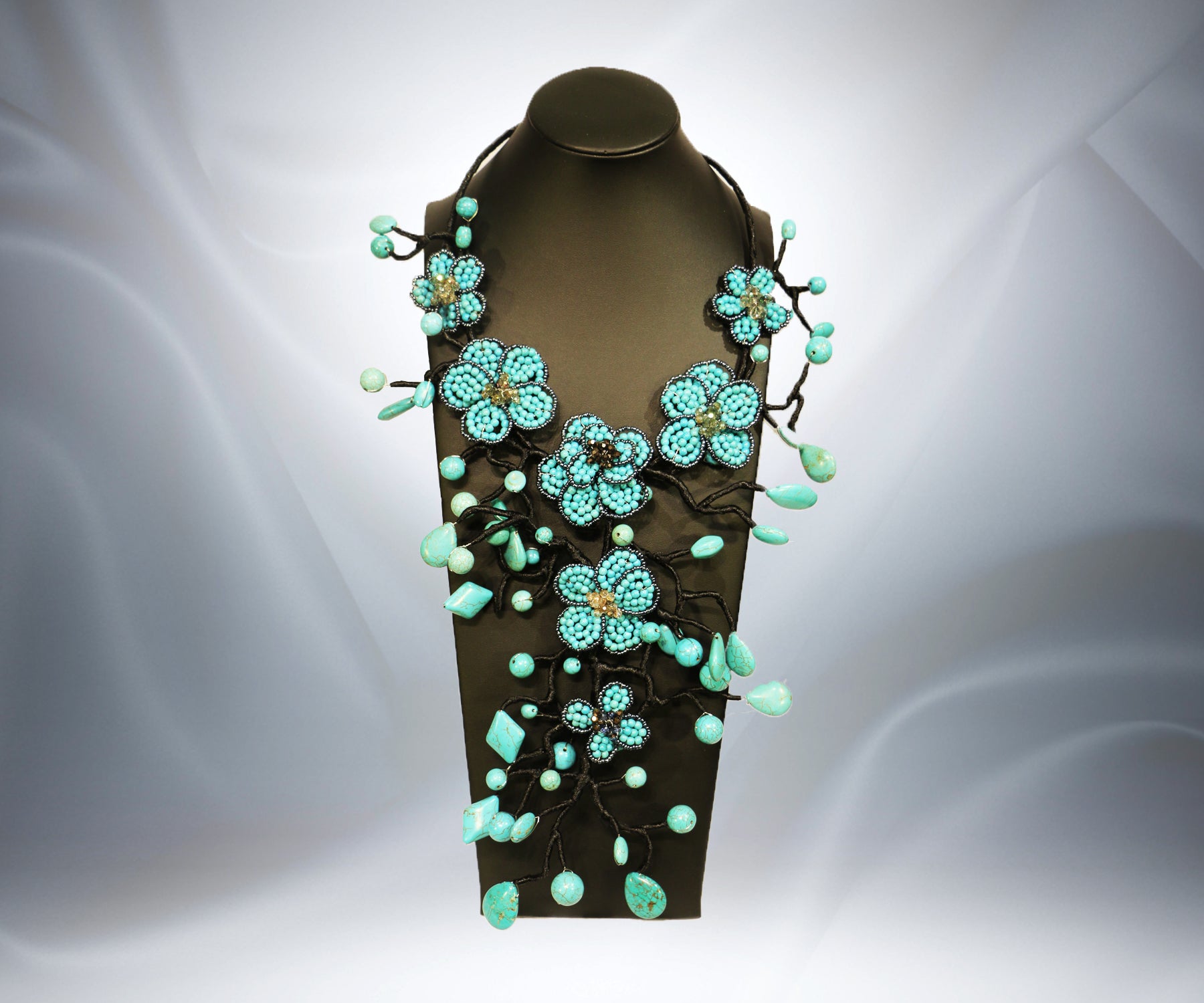 Turquoise Tree of Life Necklace - Tibet Arts & Healing