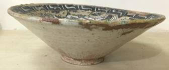 Antique Islamic medieval ceramic bowl - Tibet Arts & Healing