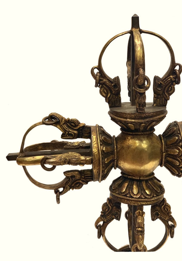 Doublevajra Pattern VISVA VAJRA (DOUBLE DORJE) - Tibet Arts & Healing
