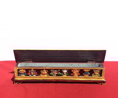 WOODEN INCENSE BURNER