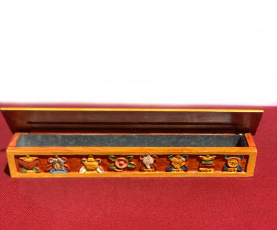 WOODEN INCENSE BURNER